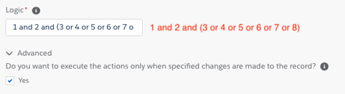 Customize the logic field for opt-out automation