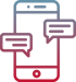 one-on-one conversations via text message with financial services clients from mogli on salesforce