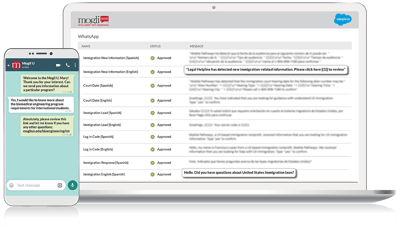 WhatsApp_mockup_for_lawfirm_and_immiagration_services_templates_in_salesforce_and_higher_education_automated_conversation_on_phone