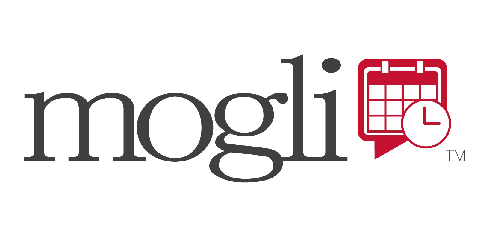 Mogli Scheduler Logo_Gray_Red