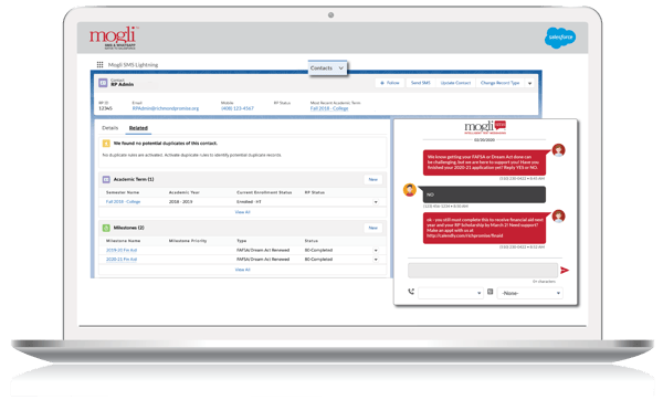 Richmond promise FAFSA support through automated text and record updates on Salesforce