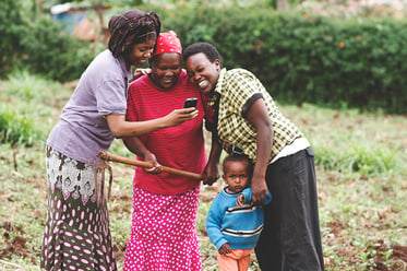 Kenya Locals Texting