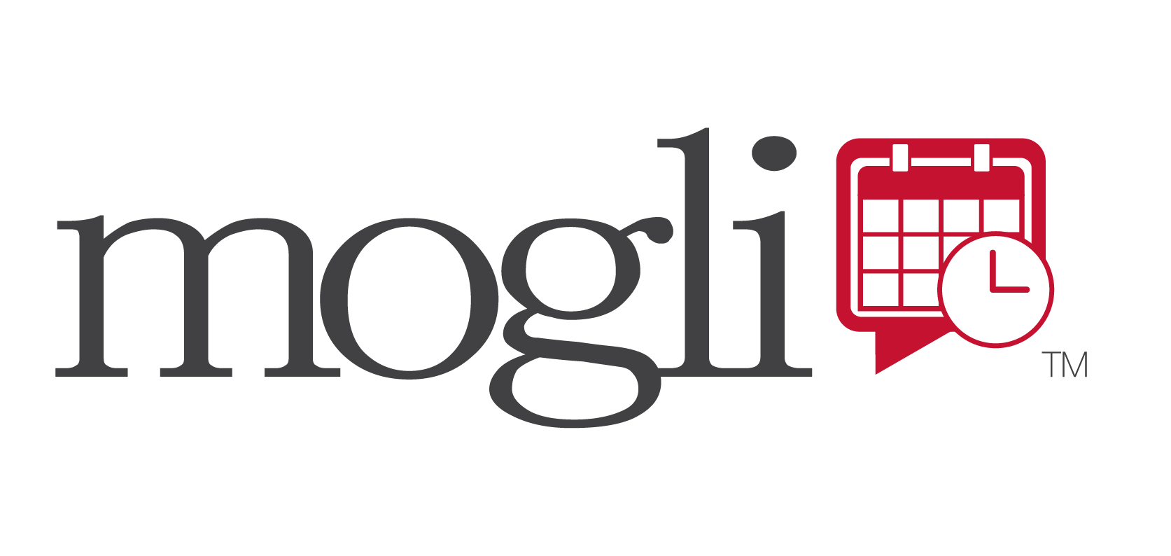 Mogli Scheduler Logo_Gray_Red